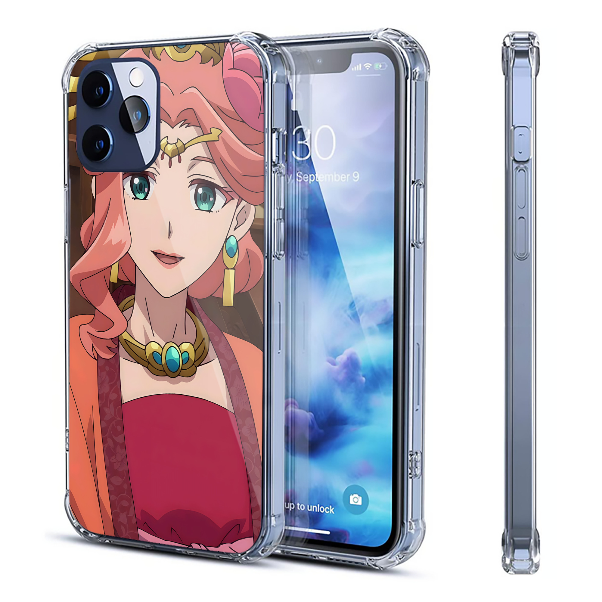 （画像用） 薬屋のひとりごと The Apothecary Diaries 【iPhone 12シリーズ対応】透明スマホケース（クリアソフトケース）